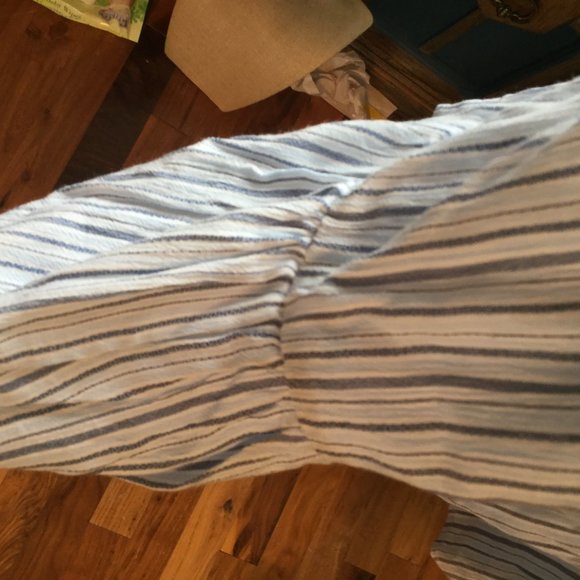 Billabong blue and white pinstripe mini dress new with tags - Picture 5 of 5